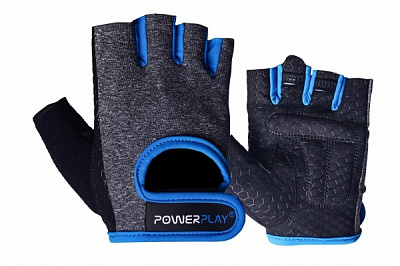 Перчатки для фитнеса PowerPlay 2935 р. XS синий 