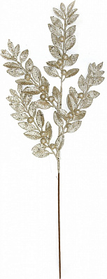 Гілочка декоративна з листям і ягодами в асортименті 2 кольори 79 см TG23H23312