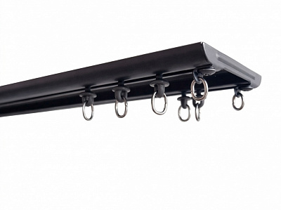 Карниз Karniz plus MS-2 двойной 150 см графит 1 шт.