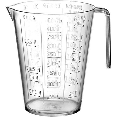 Склянка мірна 250 мл