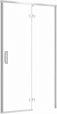 Душевые двери Cersanit распашные Larga 120x195 правосторонние профиль хром S932-118