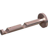 Держатель для карниза Cardinal накладной двойной наборной d16 мм сатин никель 