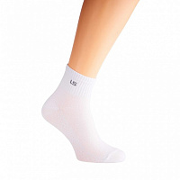 Шкарпетки з тактильними крапками 13 см 3000610127 р.41-43 білий 1 шт.