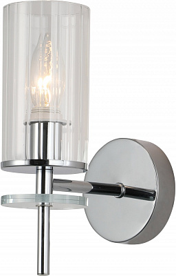 Светильник настенный Sensio Phoenix 1x40 Вт E14 хром ALG-74590/1W