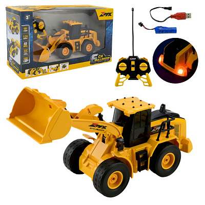 Экскаватор-бульдозер на радиоуправлении Shantou 1:24 Z6810A