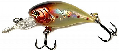 Воблер Takai 4,3 г 40 мм yelow/red/silver L-Crank (0-1.2m) G01