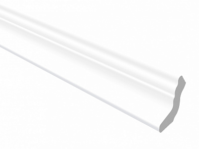 Потолочный плинтус Premium Decor PG62 2000x62x32мм