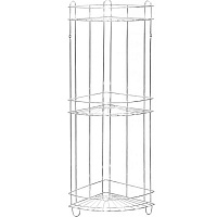 Полиця кутова Lemax 3-х рівнева ЕВА-431 для ванної кімнати 222х222х660 мм 