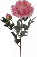 Растение искусственное Пион розовый 27307