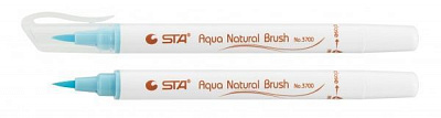 Маркер акварельный STA кисточка AQUA NATURAL BRUSH STA3700-26 пастельно-синий 