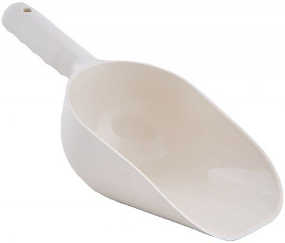 Совок для сипких продуктів Бета 280х110х130 мм біла роза Алеана