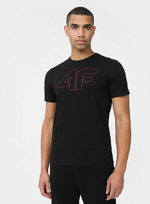 Футболка 4F TSHIRT M1048 4FSS23TTSHM1048-20S р.S чорний