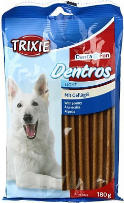 Ласощі Trixie Dentros з м’ясом птиці 7 шт. 180 г 3173