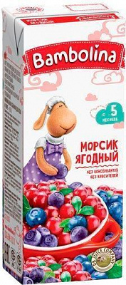 Морс Bambolina мультиягодный