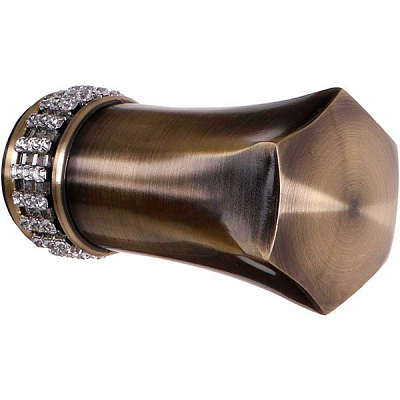 Наконечник Cardinal Плутон наборной d16 мм антик 