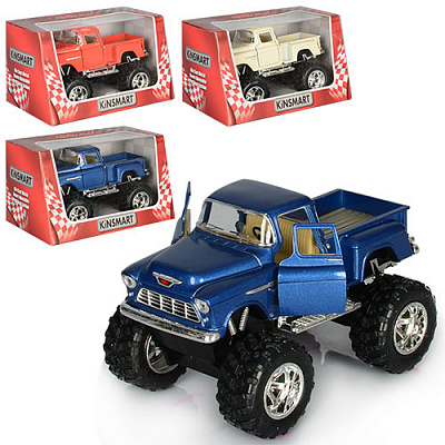 Автомобиль Kinsmart Chevy Stepside Pick-Up 1955 KT5330WB