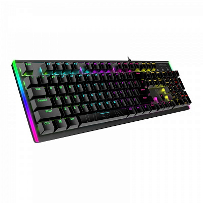 Клавиатура игровая Vertux (comando.black) black 