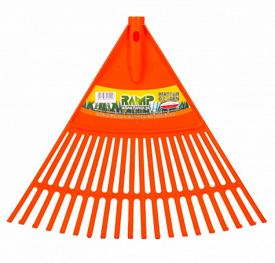 Грабли веерные RAMP размер L деревянный держатель с зажимом