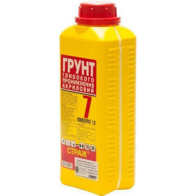 Грунтовка глубокопроникающая Страж 7 1 л