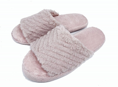 Тапки домашние La Nuit Home Рокси р. 38-39 пудровый 