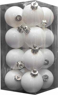Набор елочных шаров Девилон 250935 d40 мм 16 шт./уп. 
