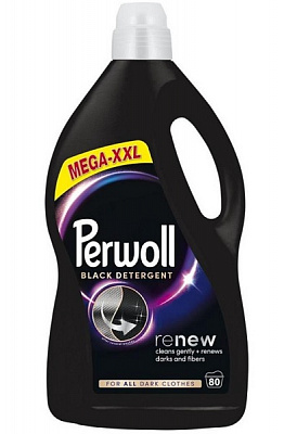 Гель для машинной и ручной стирки Perwoll для черных и темных вещей 4 л
