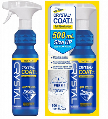 Рідке скло CRYSTAL COAT PLUS BULLSONE 500 мл