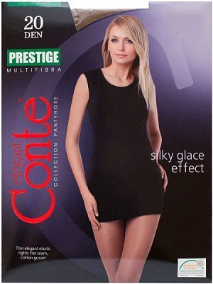Колготки Conte PRESTIGE 20 den nero р. 3 черный 