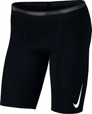 Лосины Nike M NK AROSWFT TGHT HALF AR3246-010 XL черный
