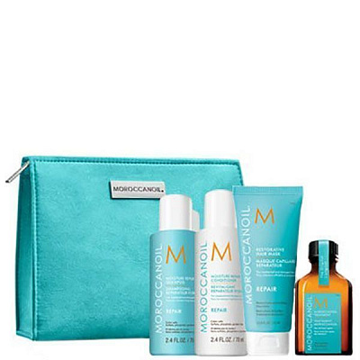 Косметический набор для женщин Moroccanoil дорожный Восстановление 2020