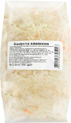 Капуста Чудова марка квашена 350 г 4820116705097