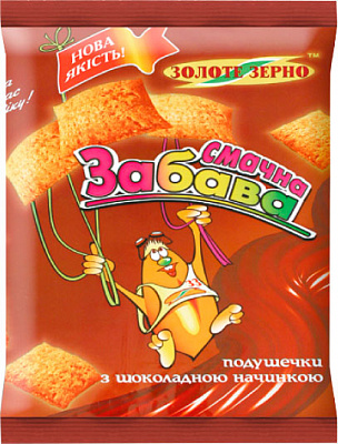 Подушечки Золотое зерно Шоколадные 100 г (4820017291330) 