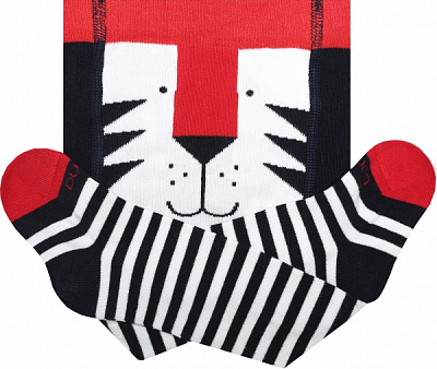 Колготки для девочек Duna новогодние 4926р.74 синий 