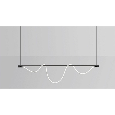 Люстра світлодіодна Berger 1x50 Вт чорний 7005-PL-50 Black