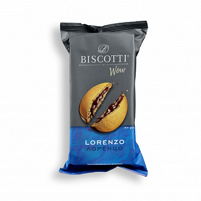 Печенье Biscotti Lorenzo Wow 160 г 
