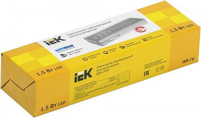 Світильник акумуляторний IEK ДБА 3925 LED 1,5 Вт білий