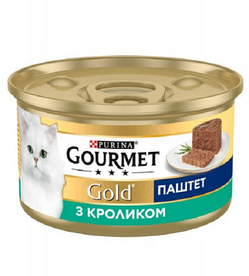 Корм Gourmet Gold паштет з кроликом 85 г