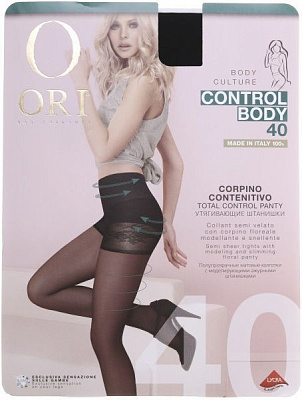 Колготки жіночі ORI Control Body 40 Den Nero р. 3 чорний 1 пар