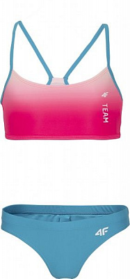 Купальник 4F HJL21-JKOS004-35S р.134/140 бирюзовый