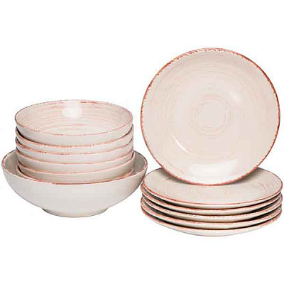 Сервиз столовый Antique White 13 предметов на 6 персон Bella Vita