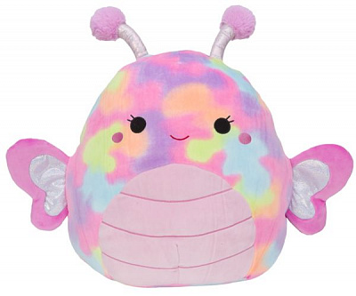 М'яка іграшка SQUISHMALLOWS Райдужний метелик Рен 20 см різнокольоровий 6732746