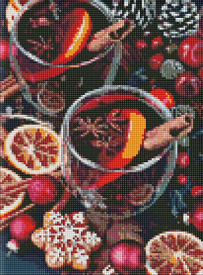 Алмазна мозаїка Пряний аромат 30х40 см Ідейка