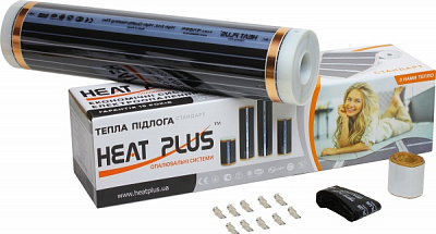 Нагрівальна плівка Heat Plus Стандарт HPS006 1320 Вт 6 кв.м