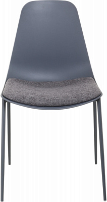 Стул обеденный Slim soft / темно-серый