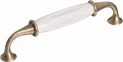 Меблева ручка D-126 G4 128 мм антична бронза DC 70652