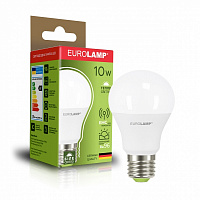 Лампа світлодіодна Eurolamp 10 Вт A60 матова E27 220 В 3000 К LED-A60-10273(EURO) 