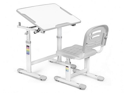Комплект стол и стул Evo-kids Evo-07 Grey