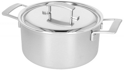 Каструля з кришкою 24 см., 5,2 л Silvinox Industry 5 40850-669-0 Demeyere