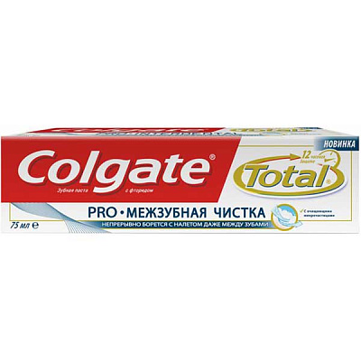 Зубна паста Colgate Total 12 Pro Міжзубна чистка 75 мл