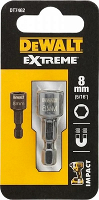 Головка Extreme Impact 1/4х8 мм магнітна DeWalt 1 шт. DT7462